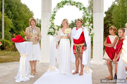 греческая свадьба