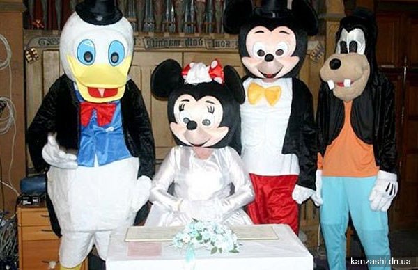 необычная свадьба