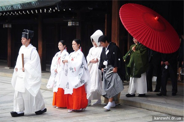 японская свадьба